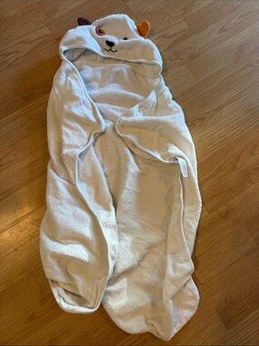 Plush Hooded Baby Towel 30x36